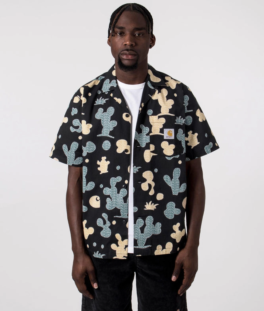 Carhartt WIP Mens Short Sleeve Opus Shirt